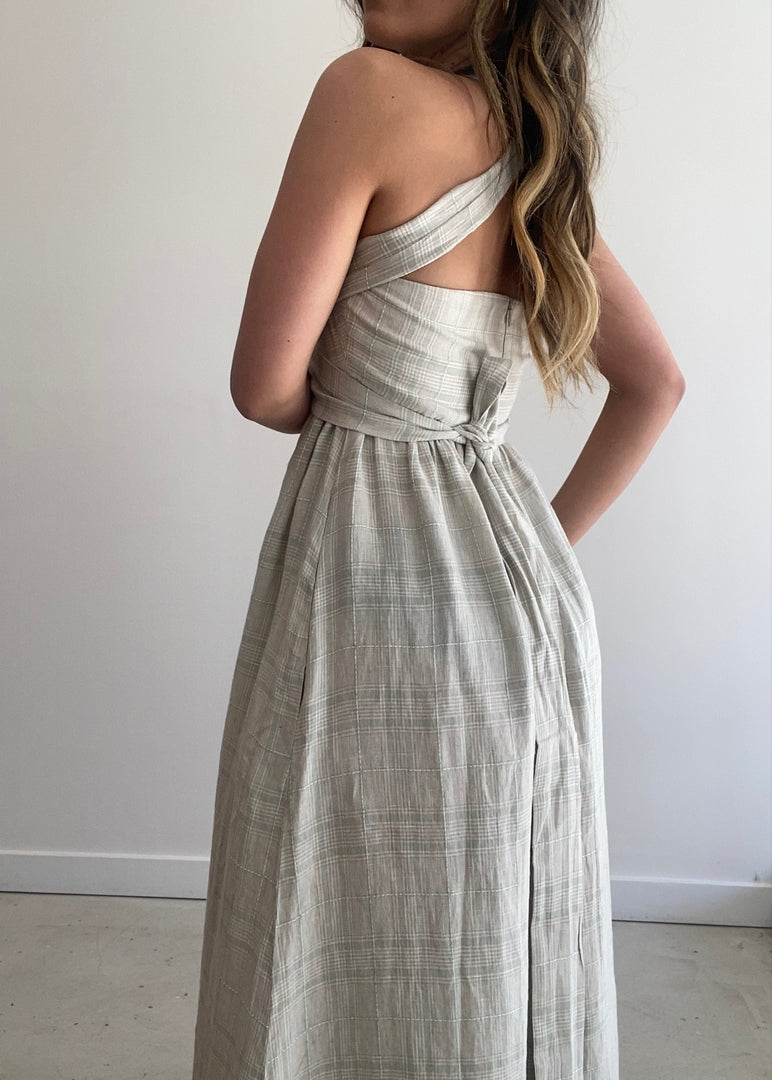 CHARLOTTE WRAP MAXI DRESS