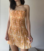 Load image into Gallery viewer, KIARA MINI DRESS - GOLD LOTUS
