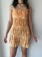 Load image into Gallery viewer, KIARA MINI DRESS - GOLD LOTUS
