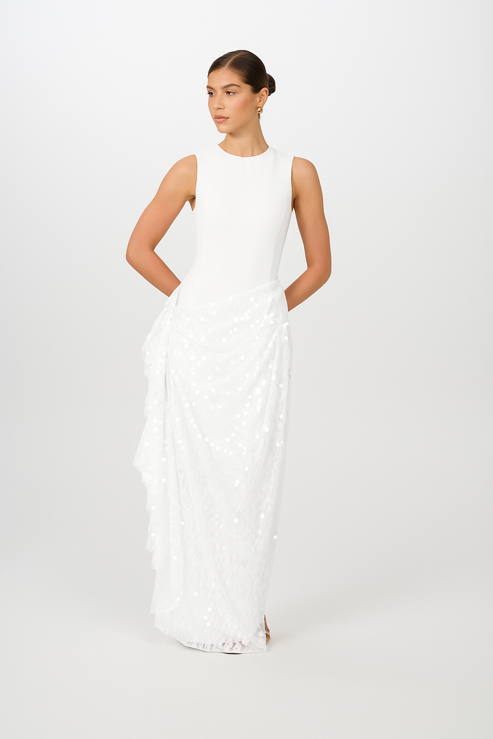 ZOI DRESS WHITE
