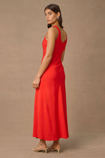 Load image into Gallery viewer, REVERIE MIDI DRESS RED
