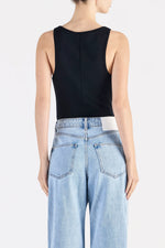 Load image into Gallery viewer, ORGANIC 90s SINGLET -BLACK

