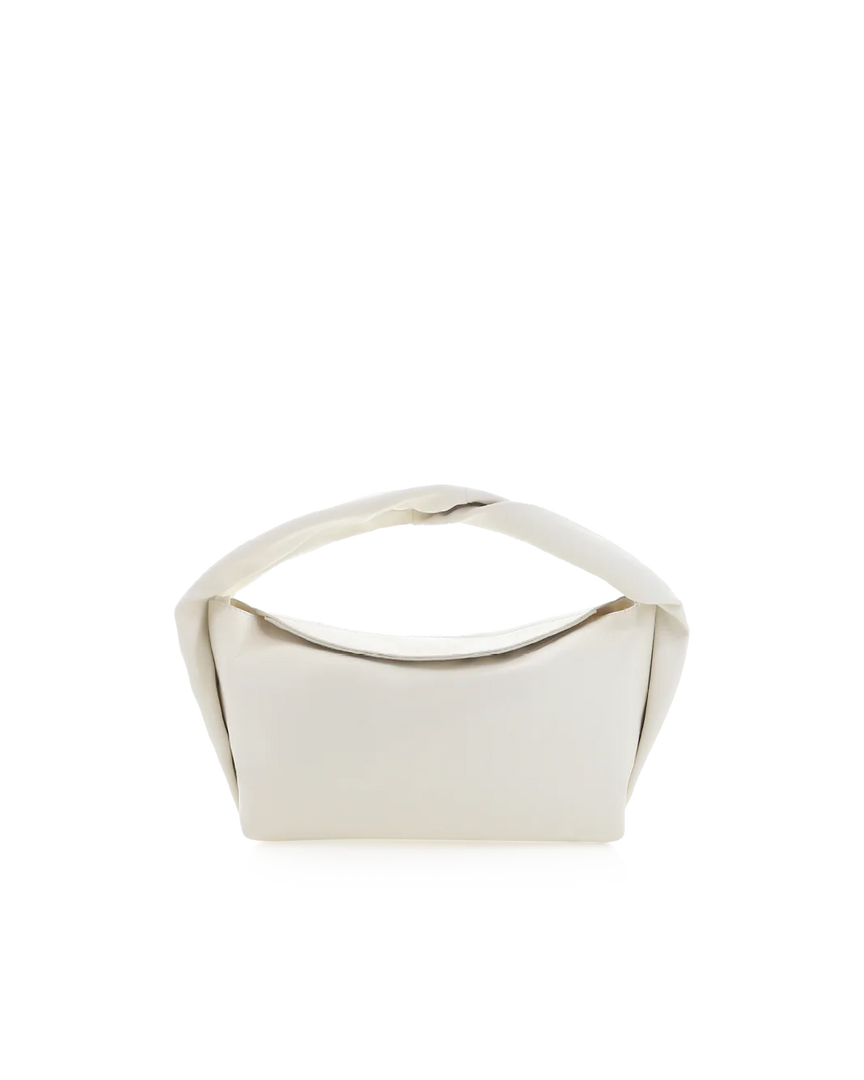 OLIVE HANDLE BAG - BONE