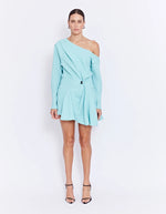 Load image into Gallery viewer, LUCIA MINI DRESS SEAFOAM
