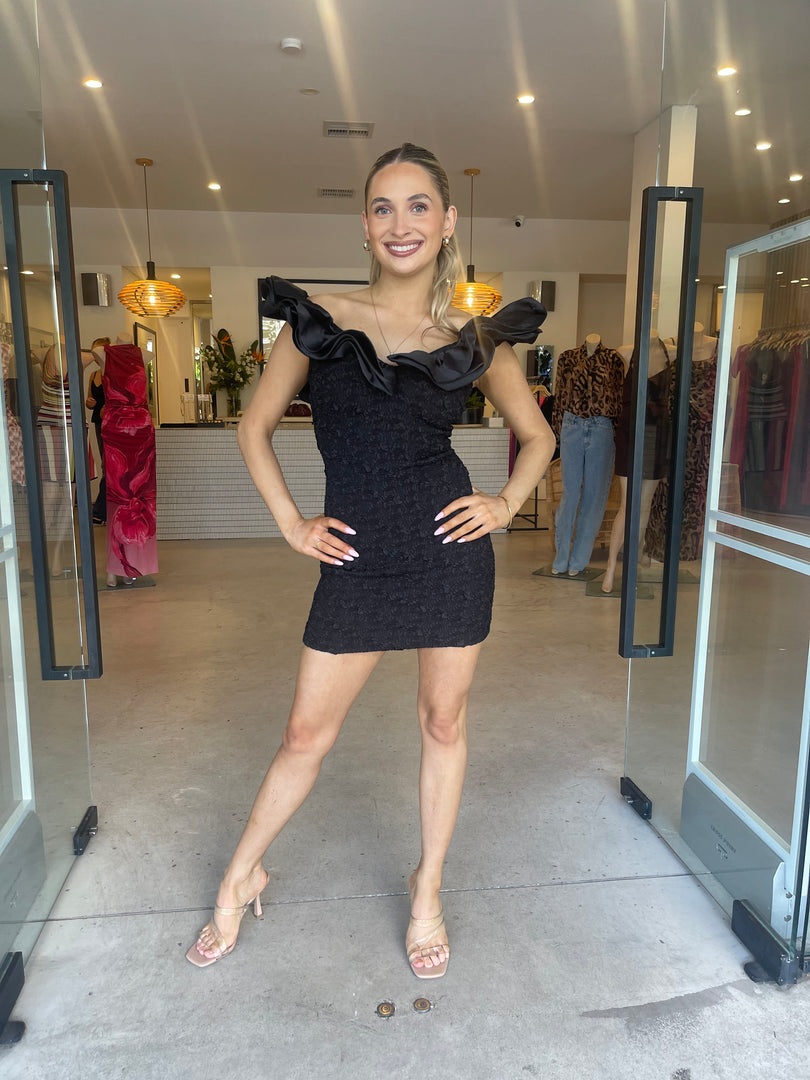 PALOMA MINI DRESS BLACK