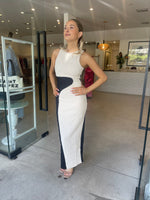 Load image into Gallery viewer, PALOMA GOWN BLACK/IVORY
