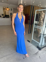 Load image into Gallery viewer, NILE KNIT DRESS AZUL
