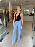 Load image into Gallery viewer, NILE KNIT TOP BLACK
