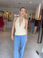 Load image into Gallery viewer, NILE KNIT TOP BUTTER
