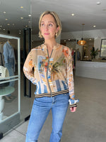 Load image into Gallery viewer, DOLCI SILK BOMBER  BEIGE
