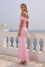 Load image into Gallery viewer, RIKKI MAXI SKIRT PINK
