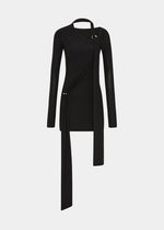 Load image into Gallery viewer, TENSION JERSEY MINI DRESS
