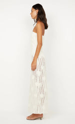 Load image into Gallery viewer, AMELIE STRAPLESS DRESS - IVORY

