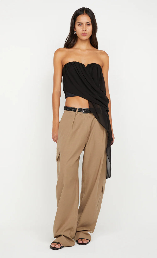 AMIAH DRAPE TOP
