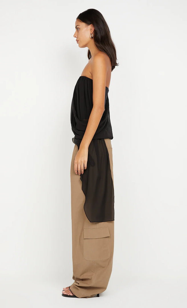 AMIAH DRAPE TOP