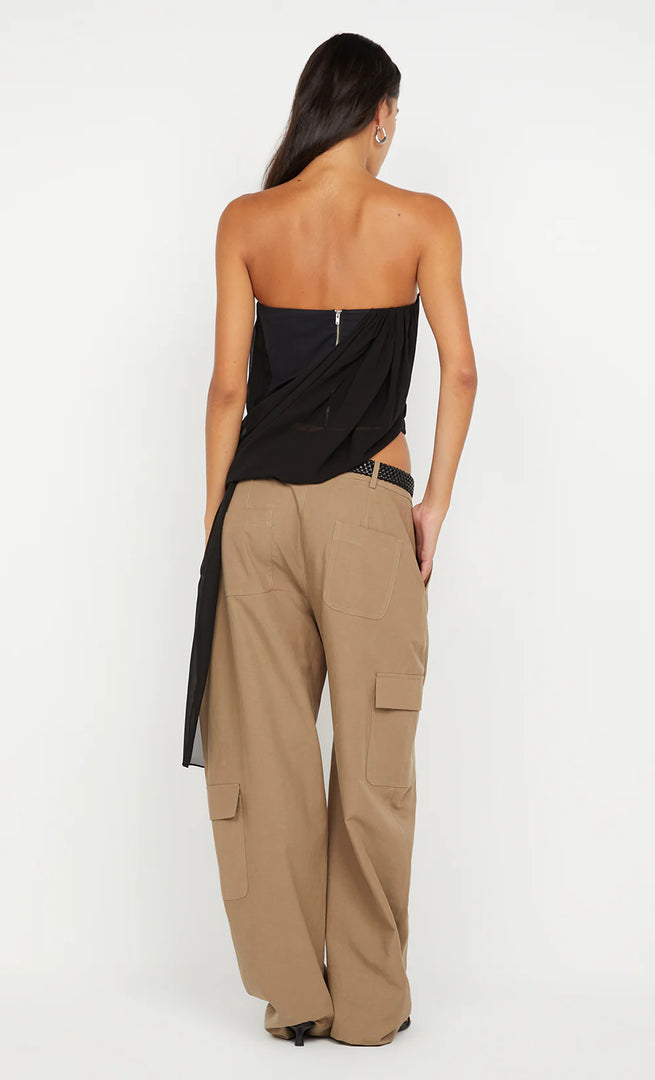 AMIAH DRAPE TOP