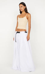 Load image into Gallery viewer, LYNNA MAXI SKIRT - WHITE
