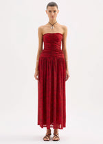 Load image into Gallery viewer, SAFFRON STRAPLESS MAXI DRESS
