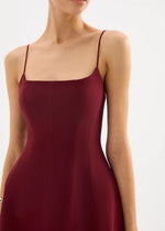 Load image into Gallery viewer, DILARA MINI DRESS - CHERRY

