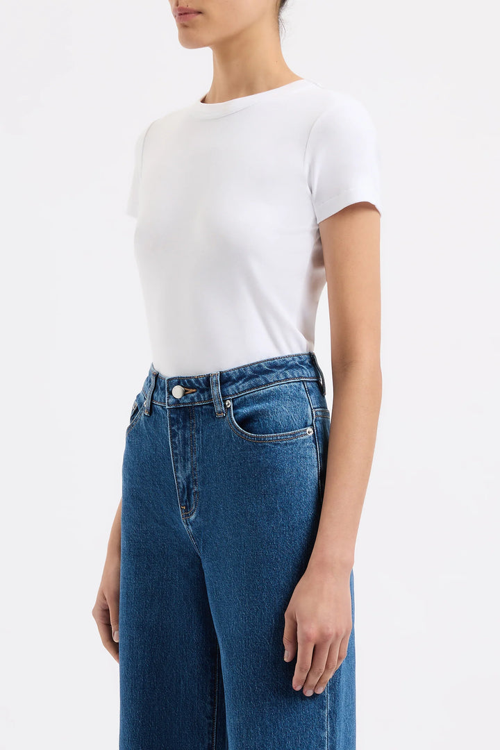 ORGANIC BABY  TEE - WHITE