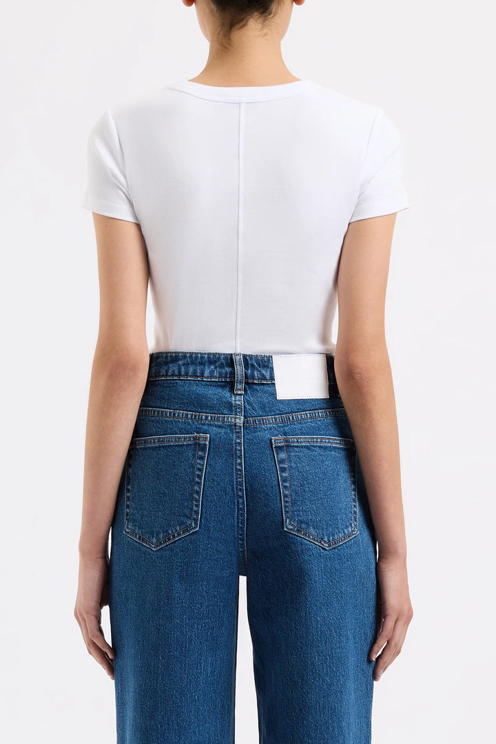 ORGANIC BABY  TEE - WHITE