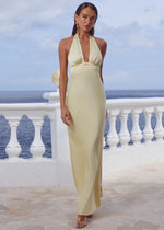 Load image into Gallery viewer, SYLVIE PLUNGE MAXI DRESS
