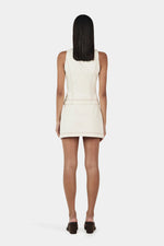 Load image into Gallery viewer, SYLVIE DENIM TOP - ECRU
