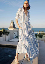 Load image into Gallery viewer, SCALA MAXI DRESS SORRENTO STRIPE
