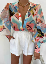 Load image into Gallery viewer, FLEETWOOD BLOUSE - VACAY
