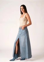 Load image into Gallery viewer, SWEEPER SKIRT AZURE DREAM

