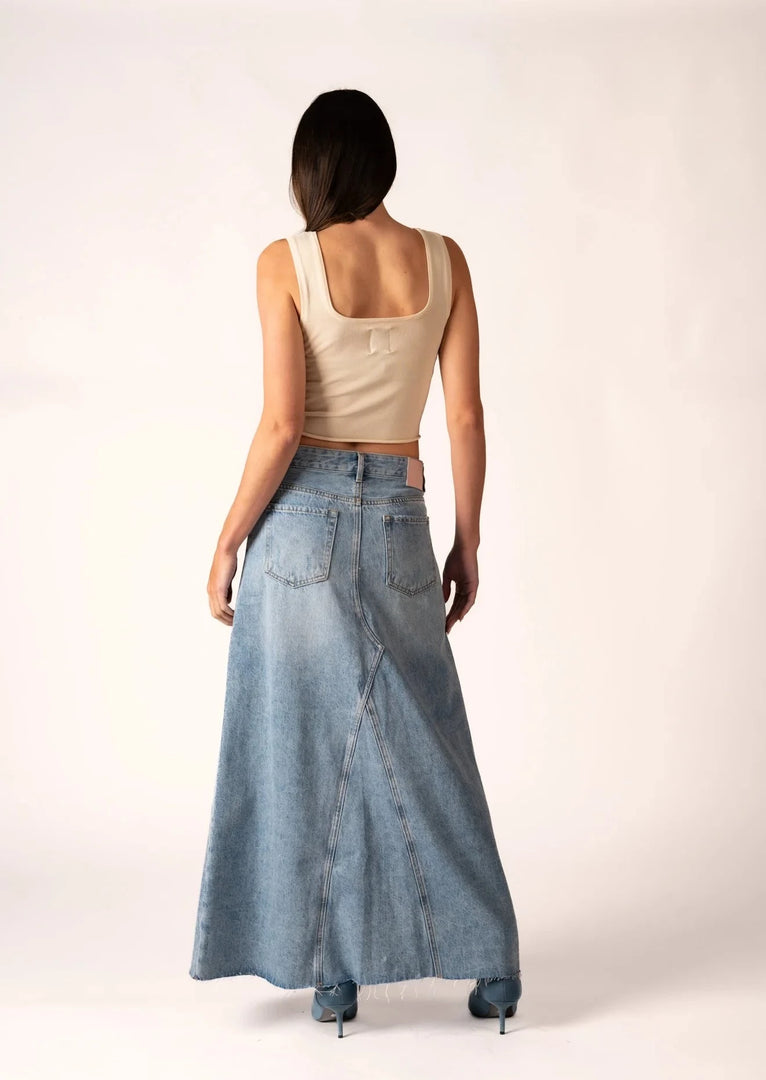 SWEEPER SKIRT AZURE DREAM