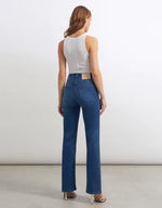 Load image into Gallery viewer, PERCY FLARE JEAN - DENIM
