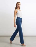 Load image into Gallery viewer, PERCY FLARE JEAN - DENIM
