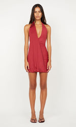 Load image into Gallery viewer, SUSIE MINI DRESS - CHERRY

