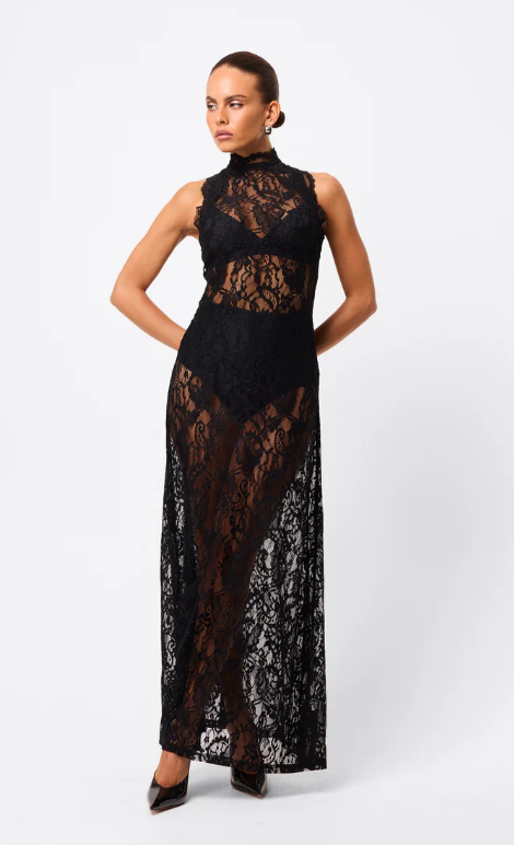 LACED IN LOVE MAXI DRESS