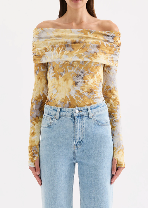 LUMINE MESH LS TOP
