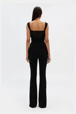 Load image into Gallery viewer, INES BONDED JUMPSUIT
