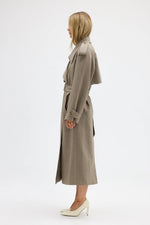Load image into Gallery viewer, DILLEN TRENCH COAT - TAUPE
