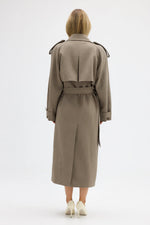 Load image into Gallery viewer, DILLEN TRENCH COAT - TAUPE
