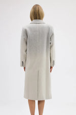 Load image into Gallery viewer, ISLA WOOL COAT - GREY OMBRE
