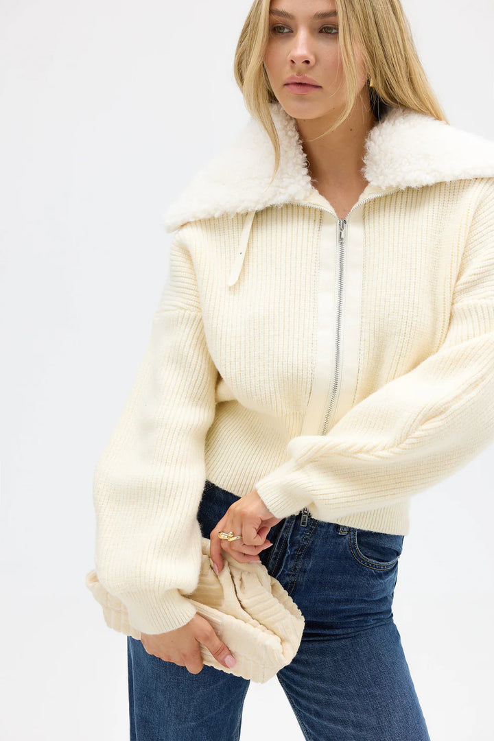 RUBY WOOL KNIT CARDI