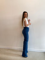 Load image into Gallery viewer, PERCY FLARE JEAN - DENIM

