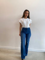 Load image into Gallery viewer, PERCY FLARE JEAN - DENIM

