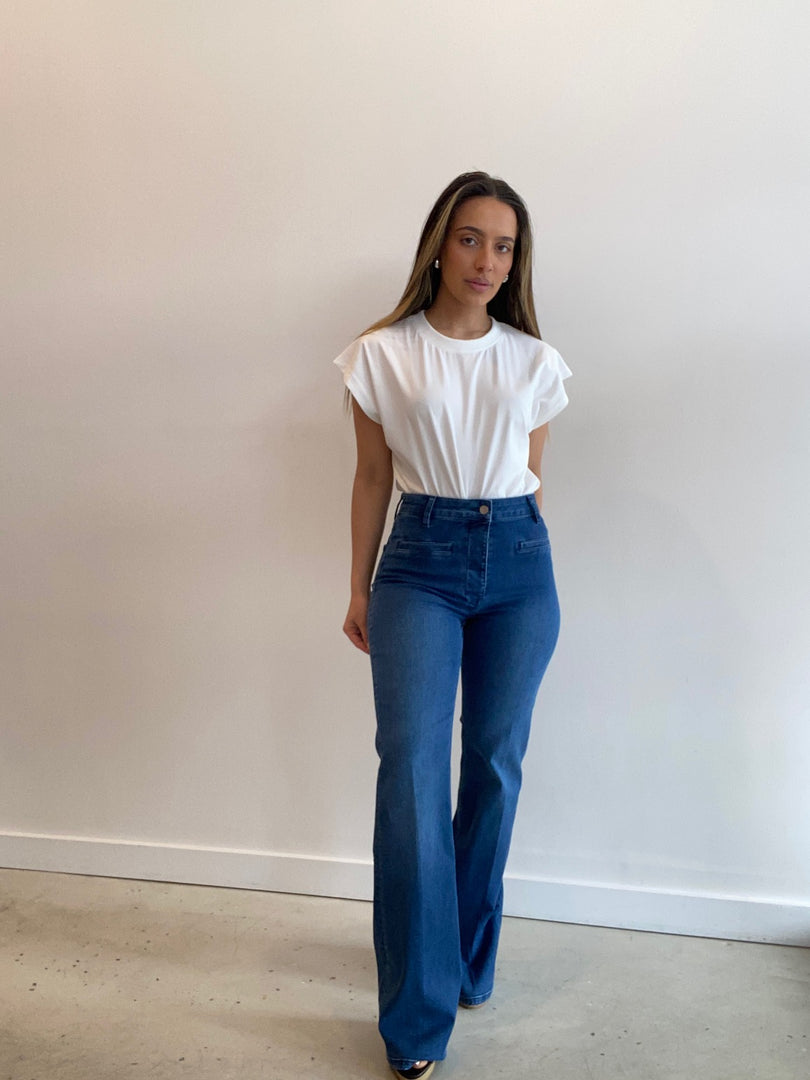 PERCY FLARE JEAN - DENIM