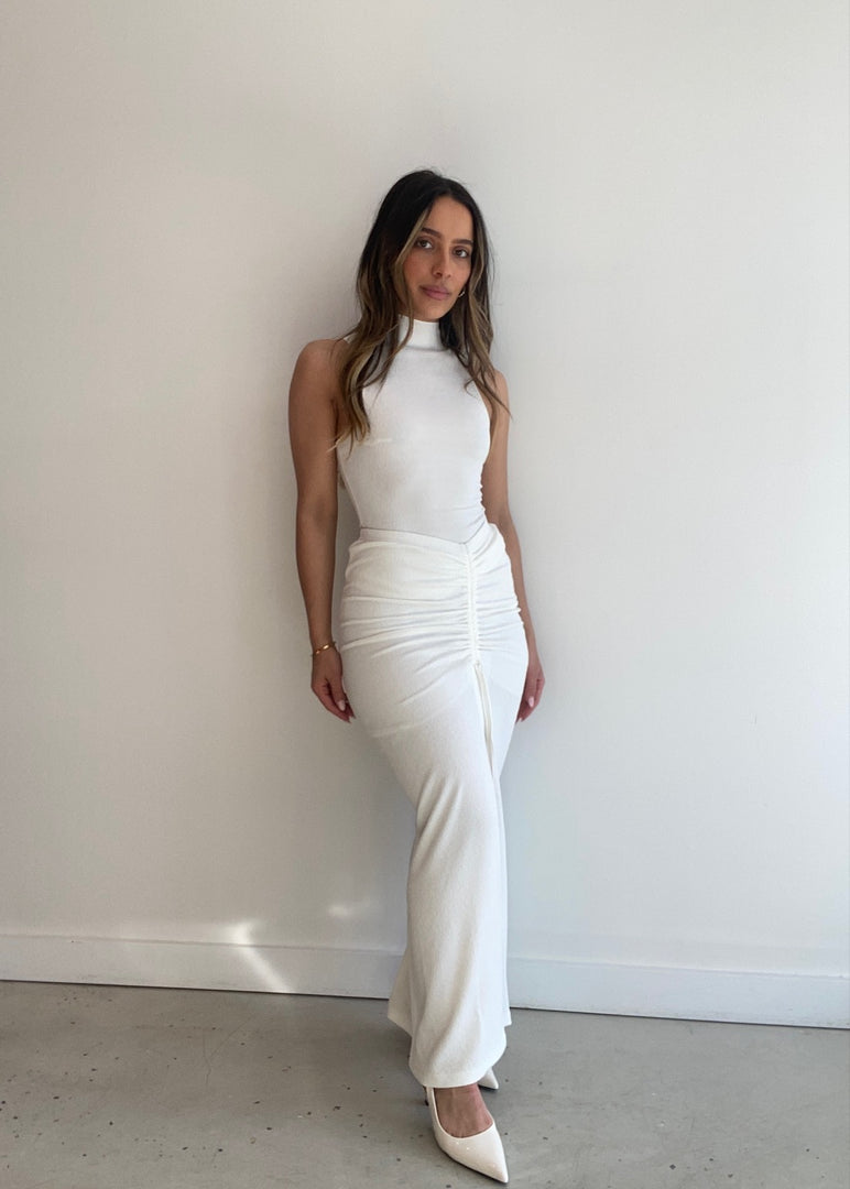 PETA RUCHED SKIRT