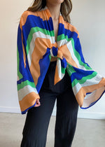 Load image into Gallery viewer, COCO TOP BLUE ZIGGY
