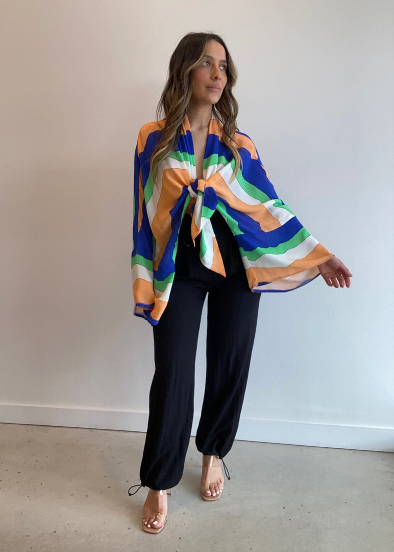 COCO TOP BLUE ZIGGY