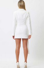 Load image into Gallery viewer, MARGOT MINI SKIRT - WHITE