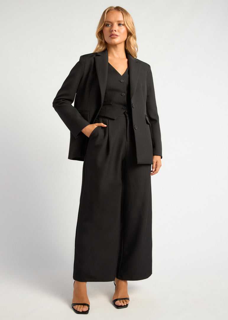 BETTINA RELAXED BLAZER BLACK