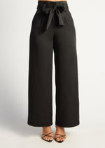 Load image into Gallery viewer, PIPER PAPERBAG WAIST PANT BLACK
